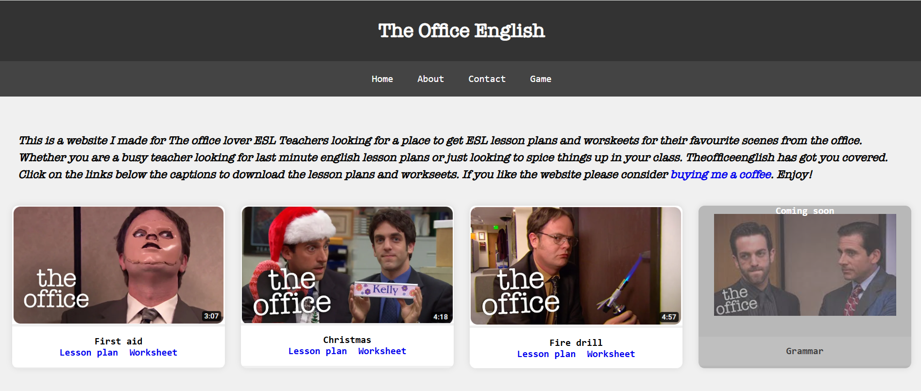 The Office English - Web Design Wexford